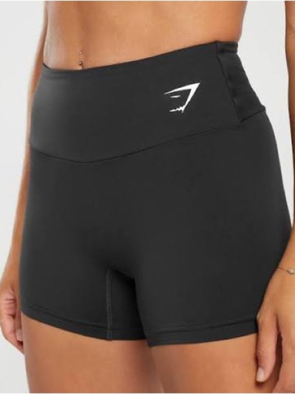 Gymshark Black Women's Training Short Length Shorts